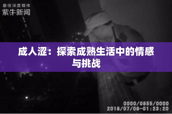 成人涩：探索成熟生活中的情感与挑战