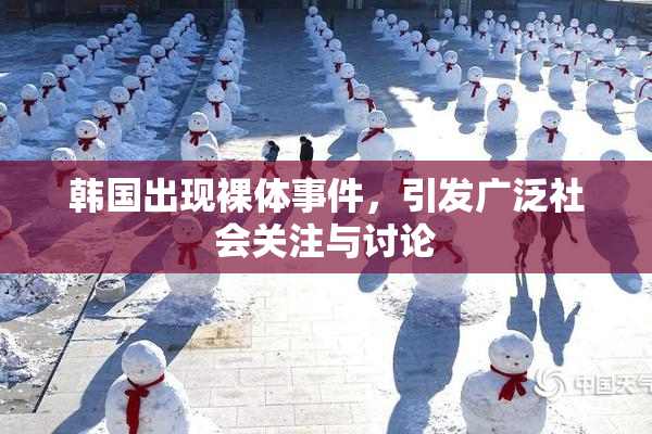 韩国出现裸体事件，引发广泛社会关注与讨论