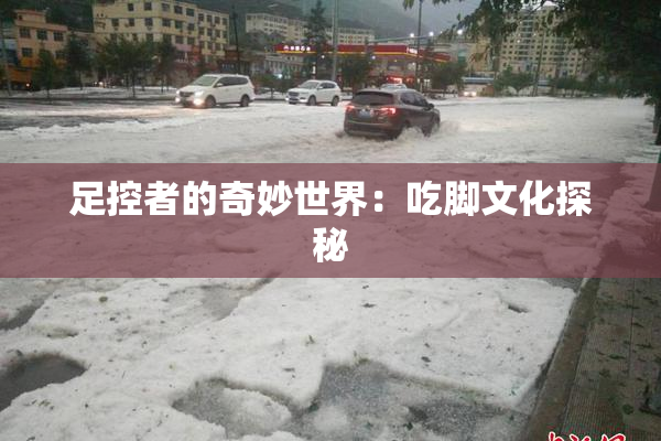 足控者的奇妙世界：吃脚文化探秘