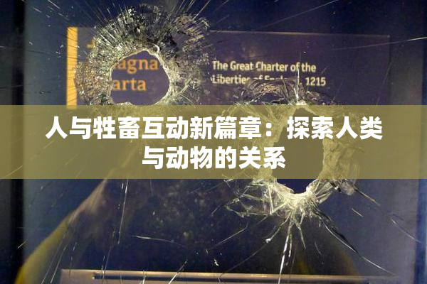 人与牲畜互动新篇章：探索人类与动物的关系