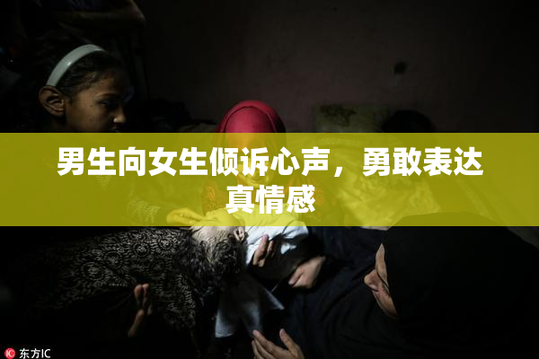 男生向女生倾诉心声，勇敢表达真情感