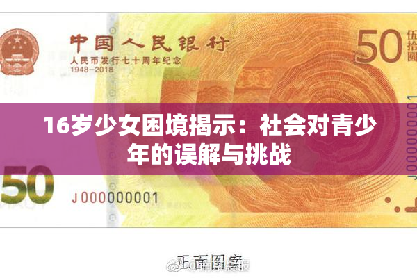 16岁少女困境揭示：社会对青少年的误解与挑战