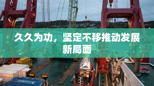 久久为功，坚定不移推动发展新局面