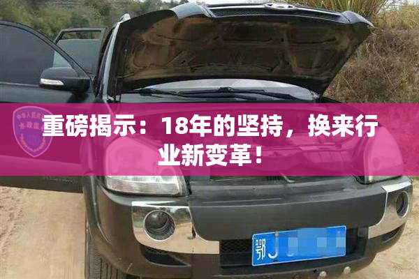 重磅揭示：18年的坚持，换来行业新变革！