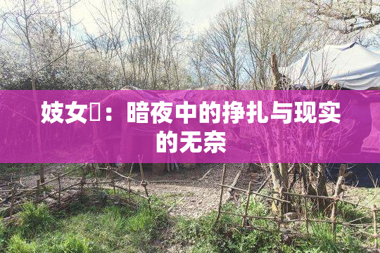 妓女梱：暗夜中的挣扎与现实的无奈