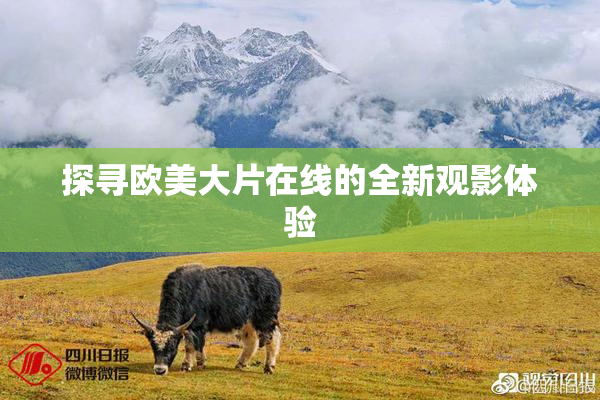 探寻欧美大片在线的全新观影体验